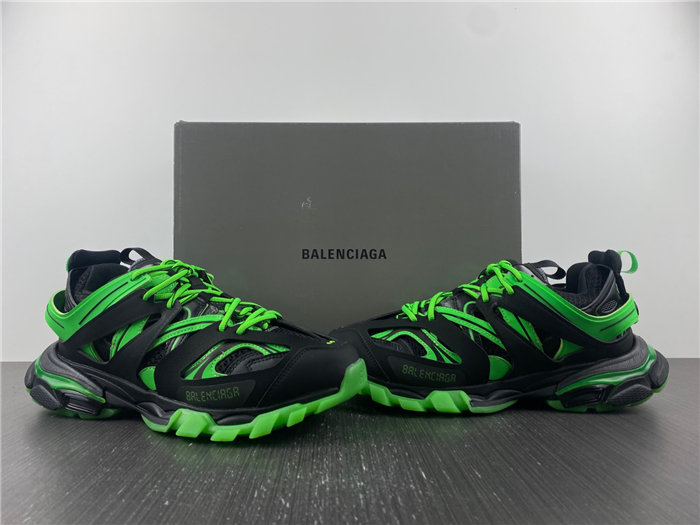 Balenciaga Track Black Green 542023W3RL11035