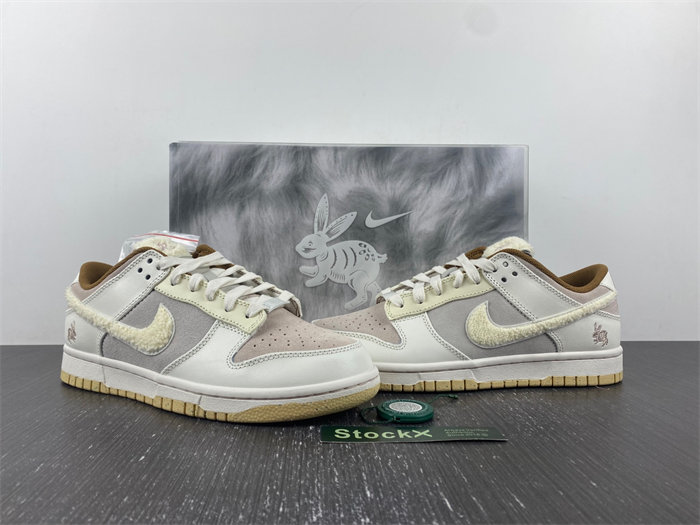 Nike Dunk Low Retro PRM Year of the Rabbit Fossil Stone FD4203-211
