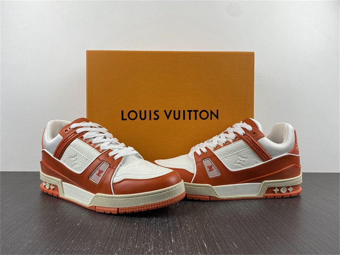 Louis Vuitton LV Trainer Orange 1A811N